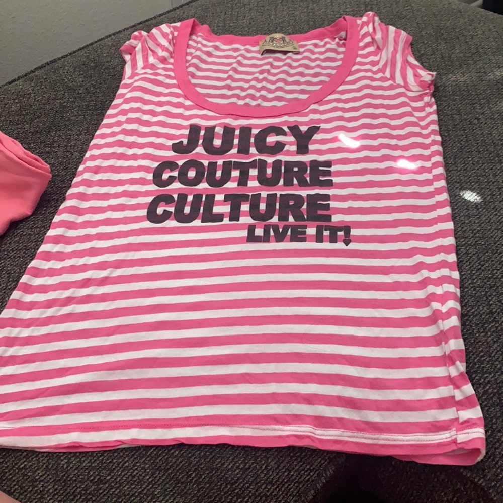Juicy couture striped shirt